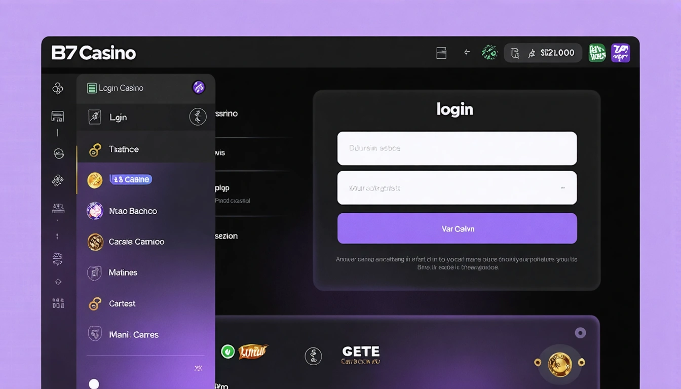 login B7 Casino