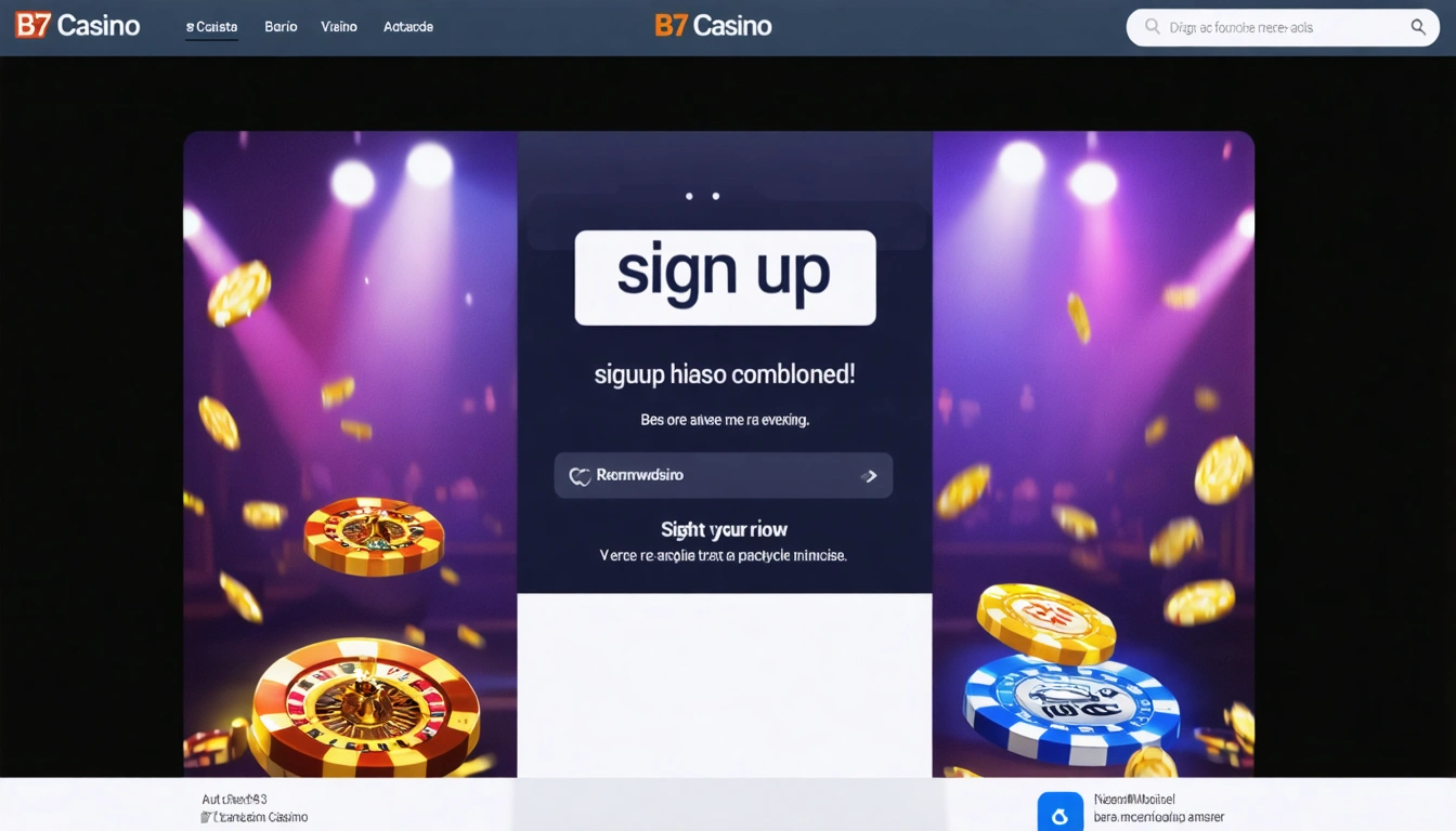 signup B7 Casino
